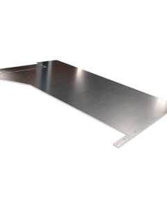 Trennwand Blech unter Nest 2E einf LB350 Nova-270